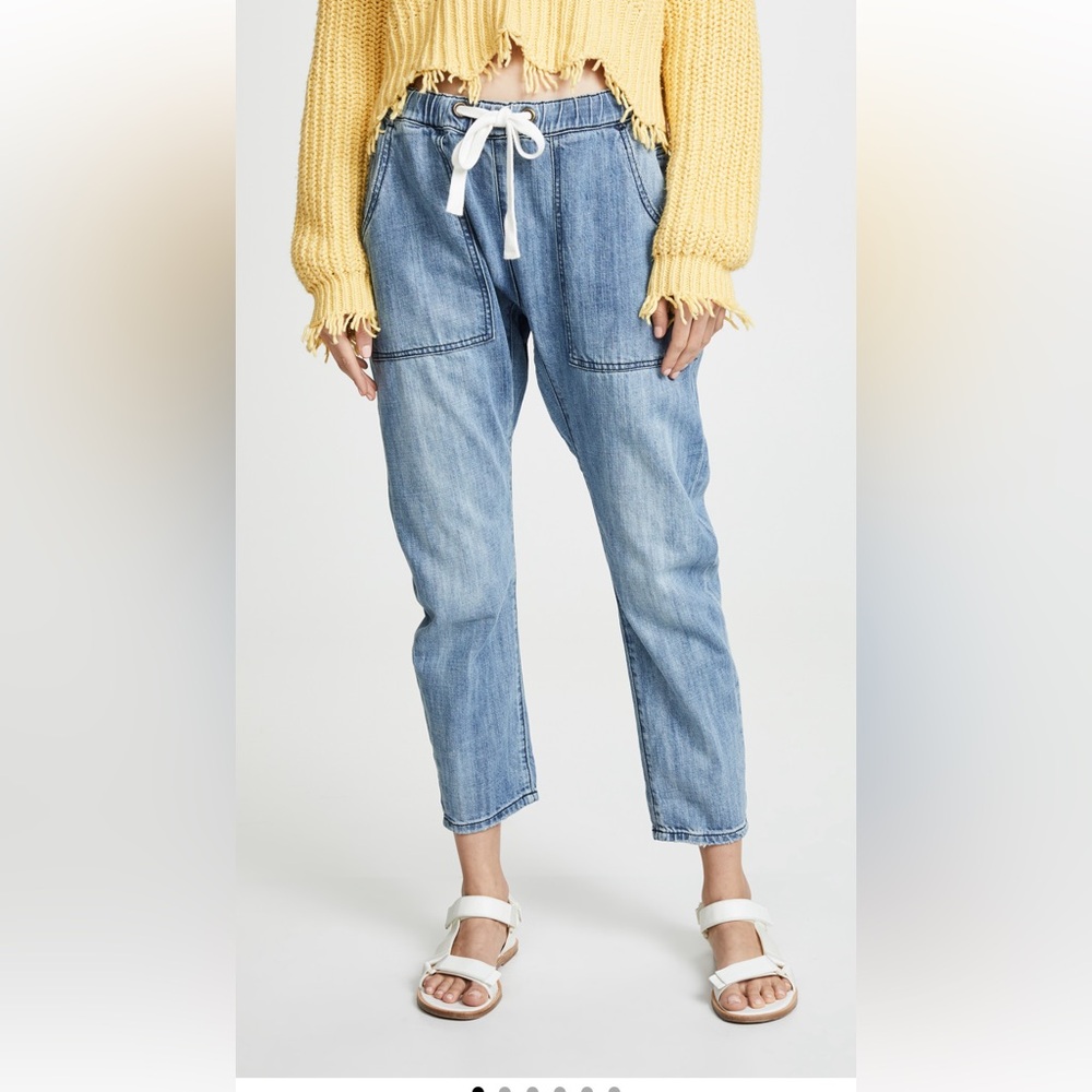 One Teaspoon Shabbies Drawstring boyfriend jeans size S